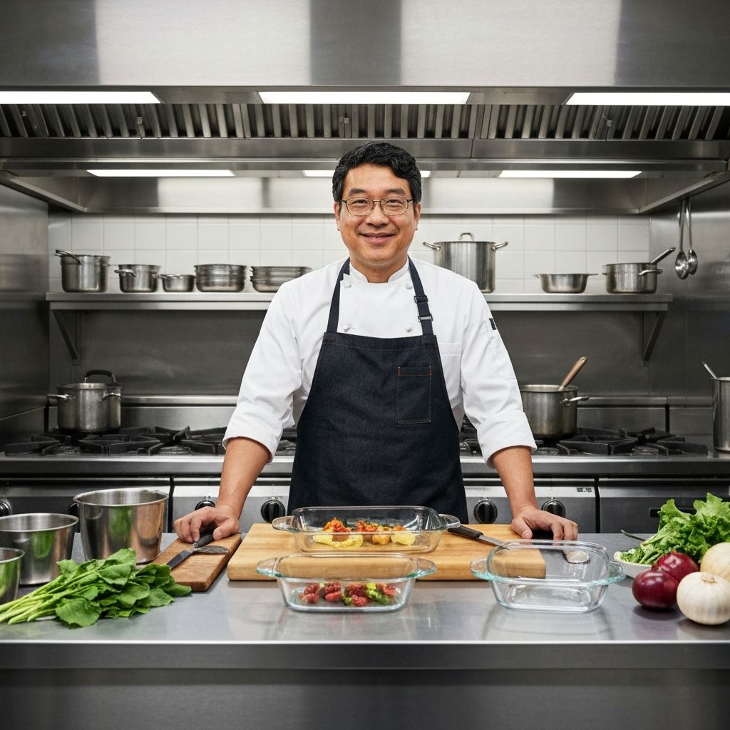 Celebrity chef David Chang with Anyday Cookware