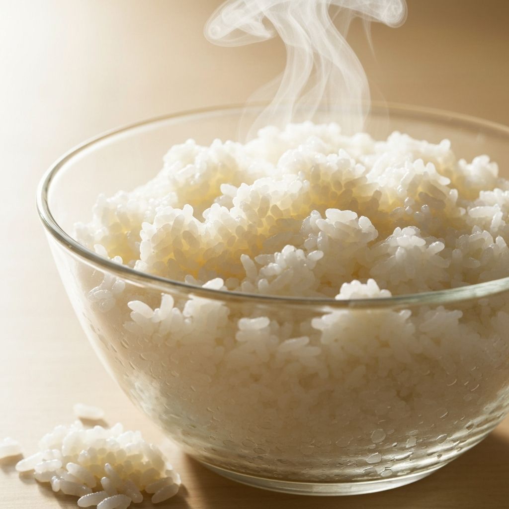 Perfectly cooked rice in Anyday cookware